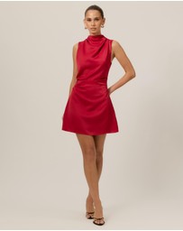 Tussah - Cowl Neck Mini Dress