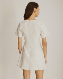 Atmos&Here - Ellie Cotton Twill Mini Dress