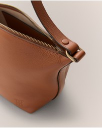 Trenery - Carnarvon Crossbody Bag in Cognac