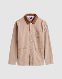Tommy Jeans - Workwear Cord Collar Overshirt
