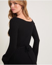 Subtitled - Remi Ribbed One Shoulder Mini Dress