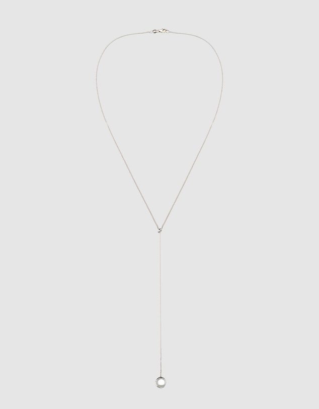 Elli Jewelry - Rock Crystal Y-Necklace in 925 Silver