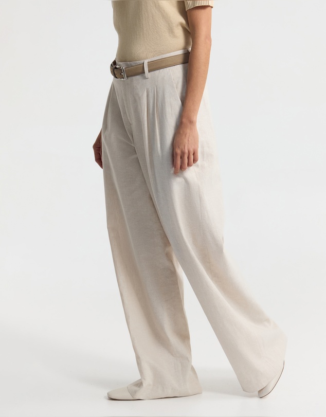 Oxford - Sonia Pleat Front Relaxed Pant
