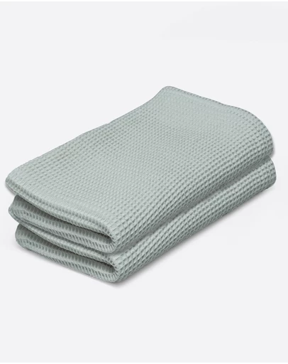 Ettitude - Waffle Bath Towels