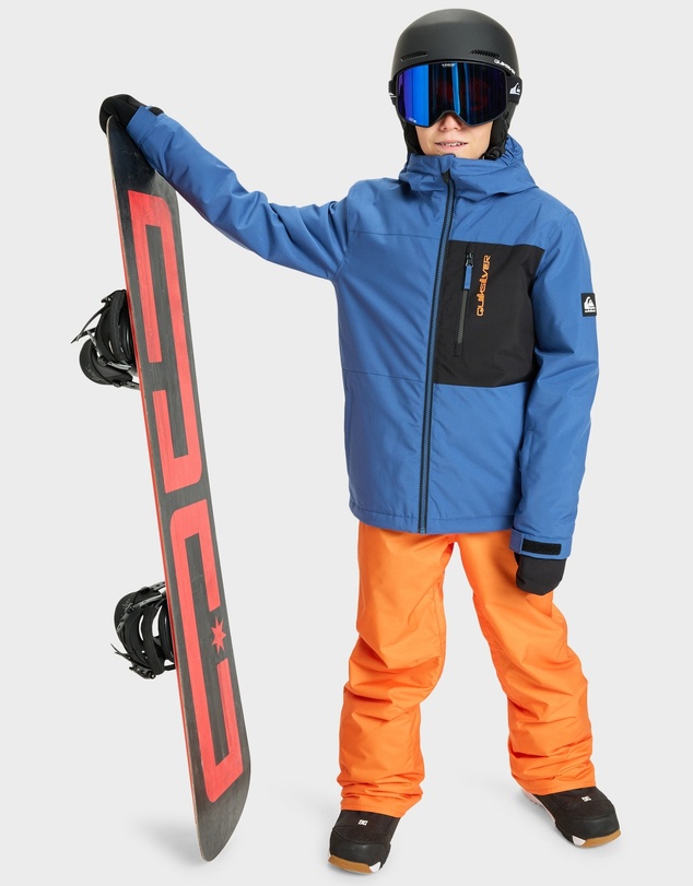 Quiksilver - Boys 8 to 16 Side Hit Solid Insulated Jacket