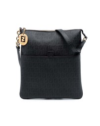 Pre-Loved by Azura Reborn - Pre-Loved Zucchino Coated Canvas Charm Zip Crossbody
