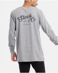 Stock & Co. - Scroll Long Sleeve Tee