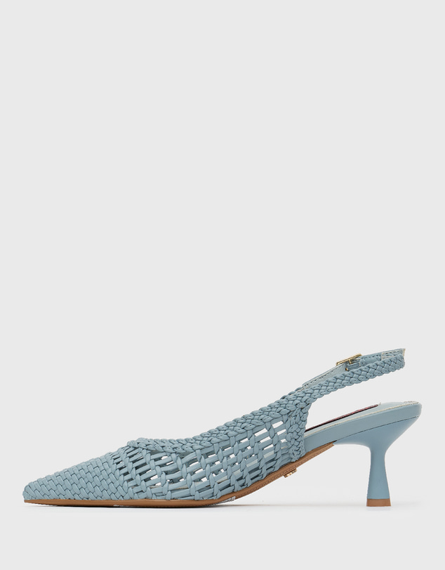 Betts - Paradise Woven Slingback Pumps