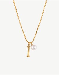 Zahar - Pearl Letter I Necklace