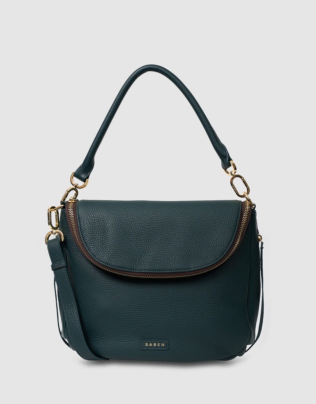 SABEN - Frankie Shoulder Bag Hunter Green
