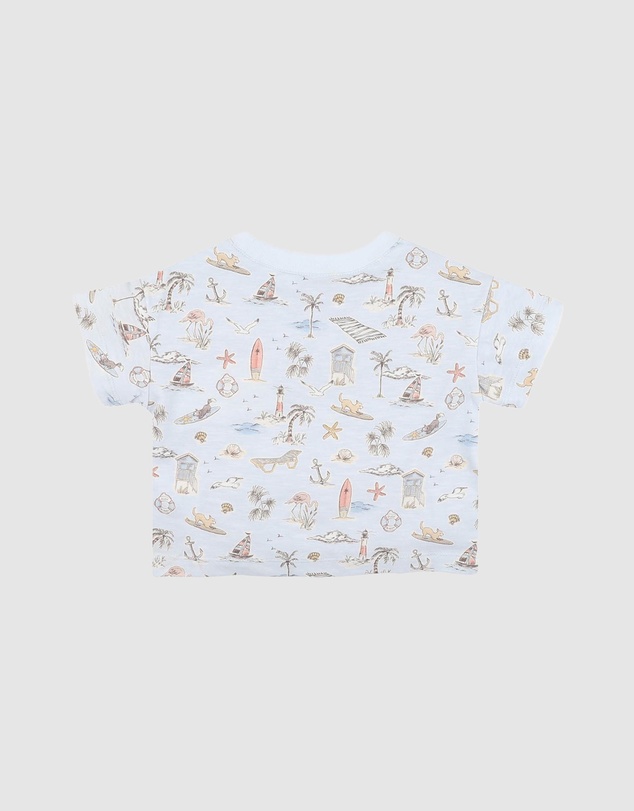 Bebe by Minihaha - Max Organic Print Tee - Babies