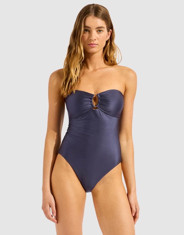 Seafolly - Belle Ring Front Bandeau One Piece Swimsuit