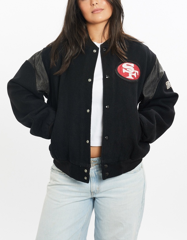 Vintage by The Real Deal - Pre Loved - Vintage 90s NFL San Francisco 49ers Varsity Jacket