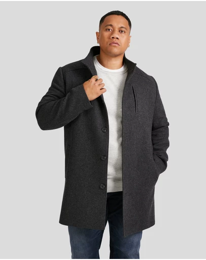 Johnny Bigg - Gage Wool Blend Coat
