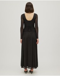 Lover - Sylas Mesh Midi Dress