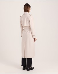 SABA - Karla Wool Longline Trench Coat