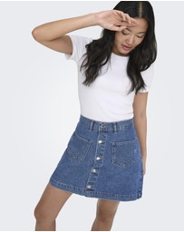 ONLY - Amazing Denim Mini Skirt