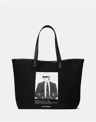 Karl Lagerfeld - K/Essential Karl Artwork Tote Bag