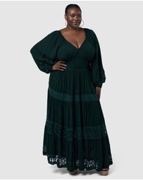 The Poetic Gypsy - Sunset Shadows Maxi Dress