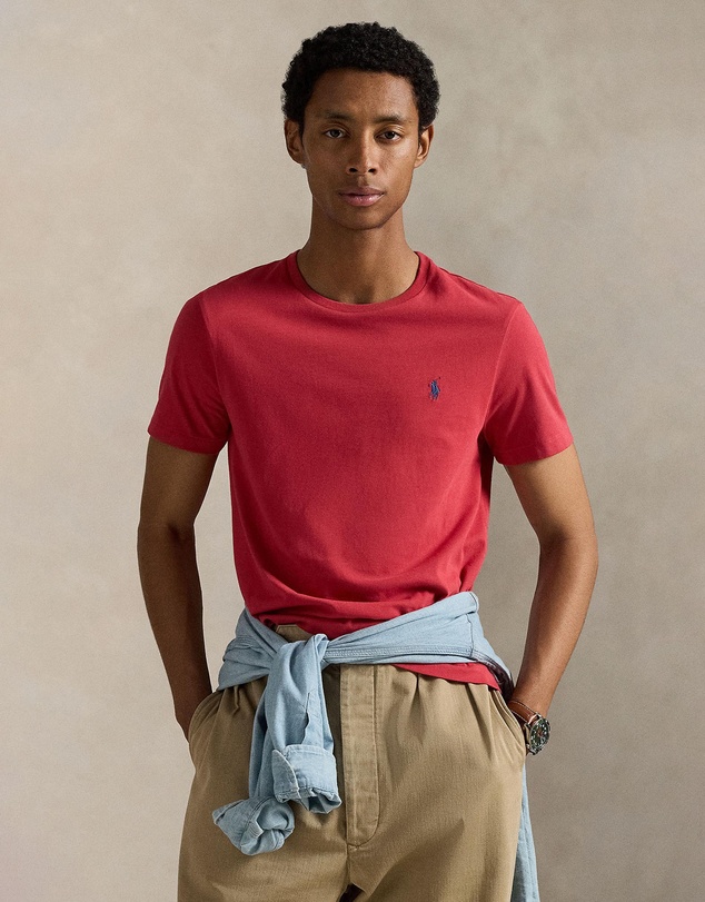 Polo Ralph Lauren - Custom Slim Fit Jersey Crewneck T-Shirt