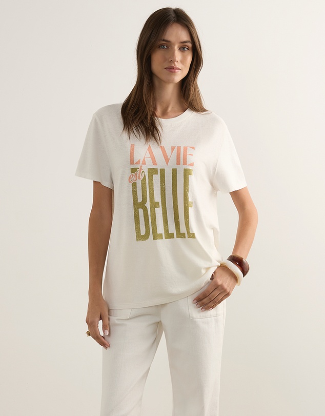 Auguste The Label - Life Is Beautiful Classic Tee