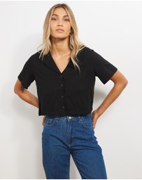 Atmos&Here - Alis Linen Blend Shirt