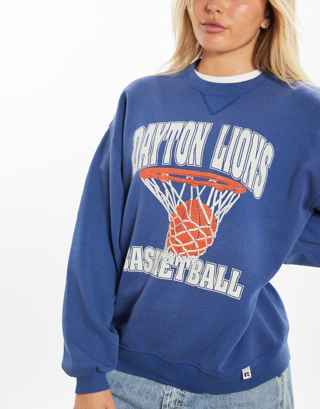 Vintage by The Real Deal - Pre Loved - 90s Dayton Lions Basketball Sweatshirt