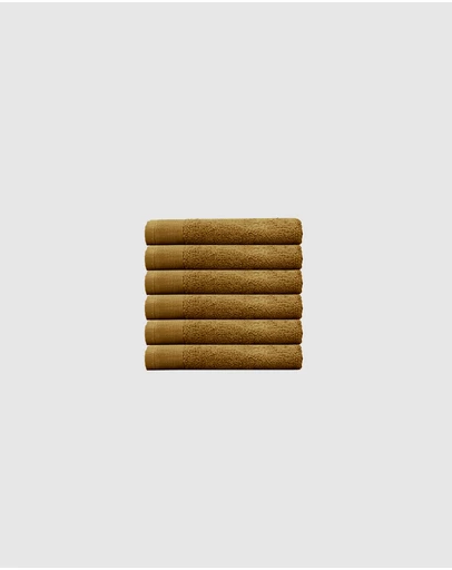 Bambury - Elvire Face Washers 6 Pack