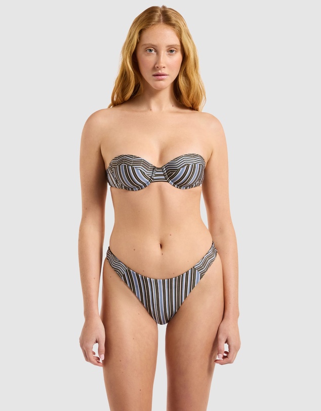 JETS - Laelia Reversible High Leg Bikini Bottom