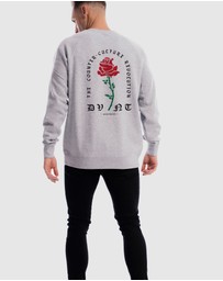 DVNT - Barbed Rose Crewneck