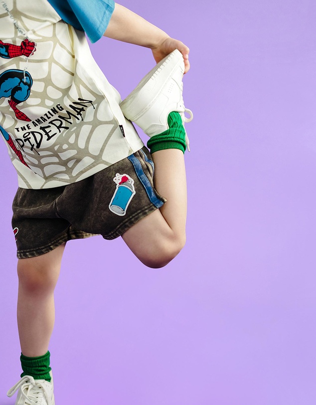 Rock Your Kid - Spidey Shorts - Kids-Teens