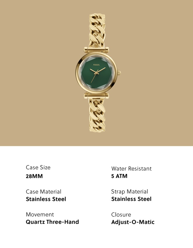 Fossil - Carlie Gold Analogue Watch