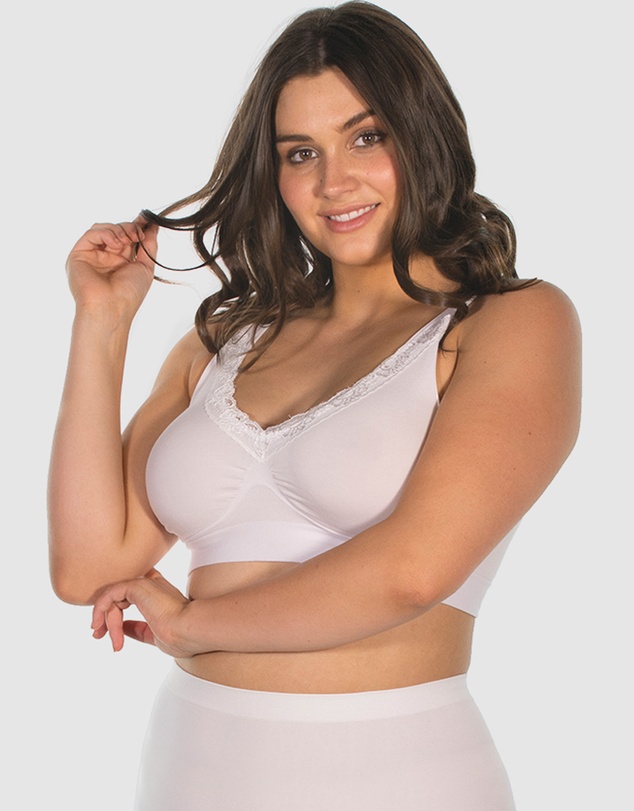 B Free Intimate Apparel - Cotton Pull On Sleep Bra (B-C-D-DD-E-F) Cup