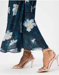 & Other Stories - Smocked Puff-Sleeve Midi Dress