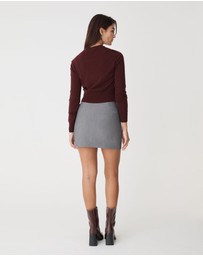 Forcast - Cassie Crew Neck Cardigan