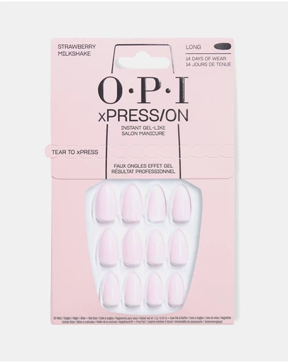 O.P.I - Xpress/On Strawberry Milkshake