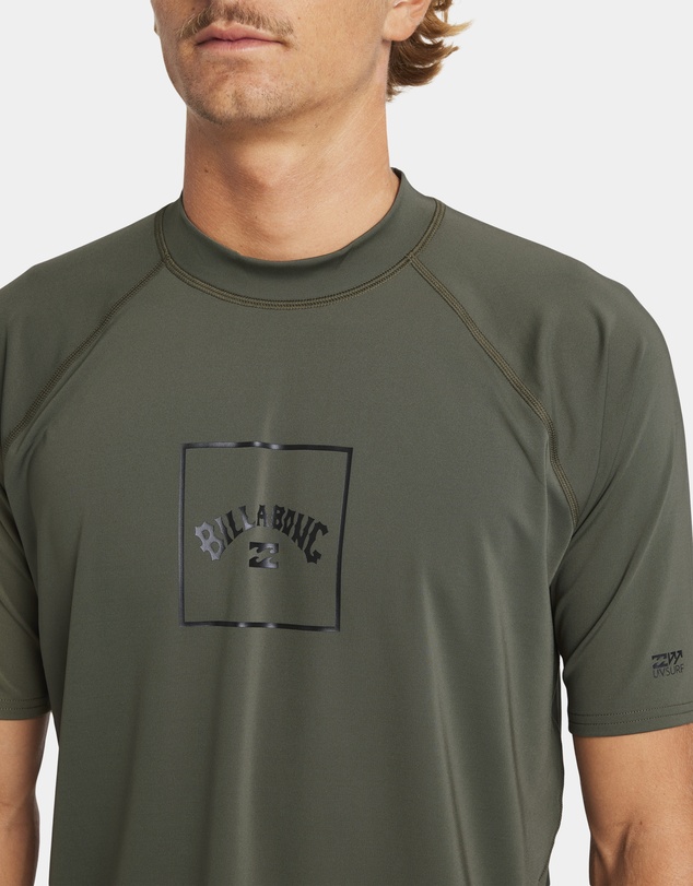 Billabong - Mens Boxed Arch Short Sleeve Rash Vest