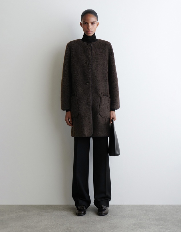 COS - Longline Teddy Jacket