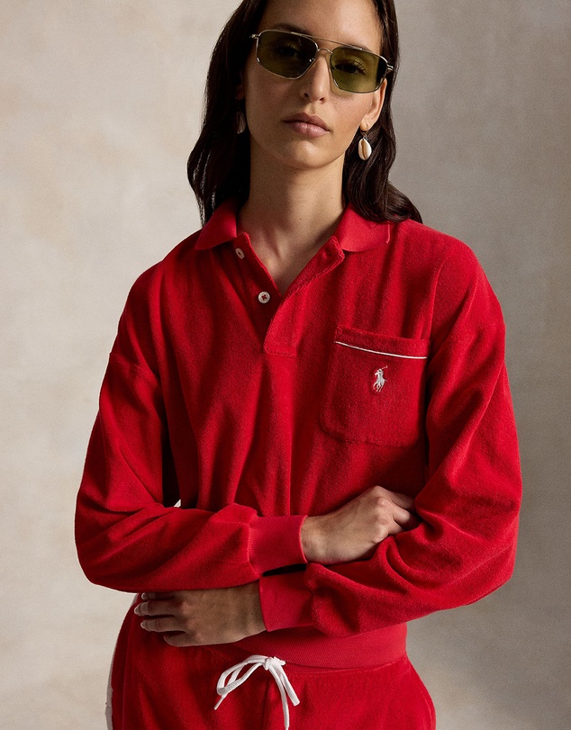 Polo Ralph Lauren - Terry Long-Sleeve Polo Shirt