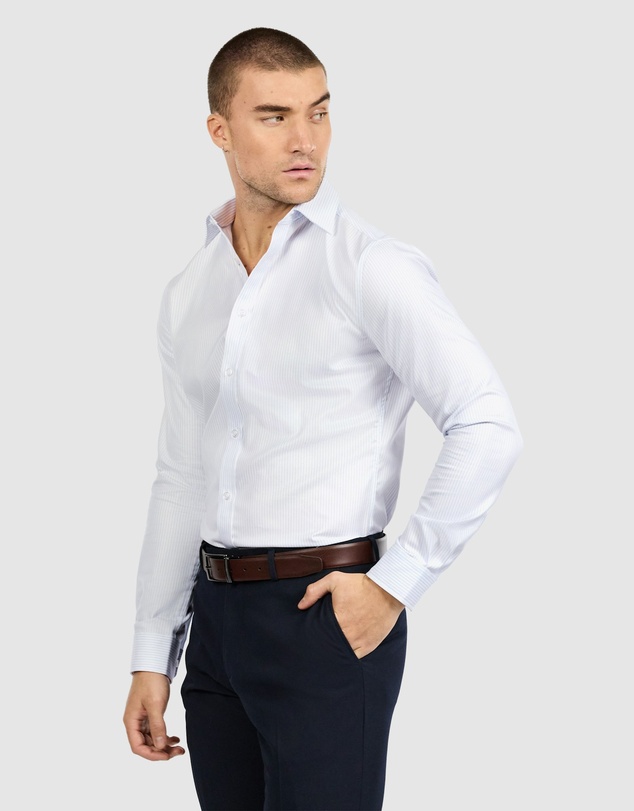 Tarocash - Infinite Non Iron Stripe Shirt