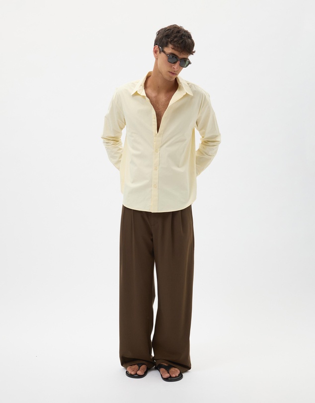 AERE - Relaxed Cotton Poplin Shirt