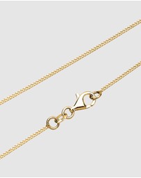 Elli Jewelry - Necklace Heart Key 925 Sterling Silver Gold Plated