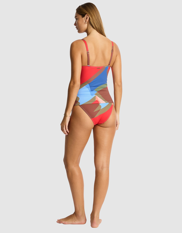 Sea Level Australia - Santora Cross Front Multifit Singlet Top