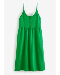 NEXT - Button Down Cotton Cami Summer Dress