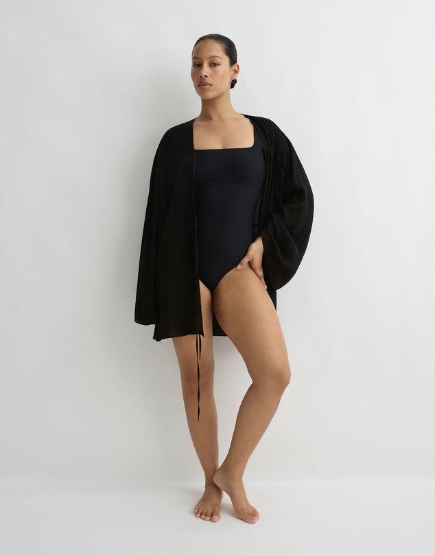 BONDI BORN - Cremona Tie-Front Mini Coverup