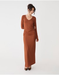 Forcast - Dasha Ruched Bamboo Skirt