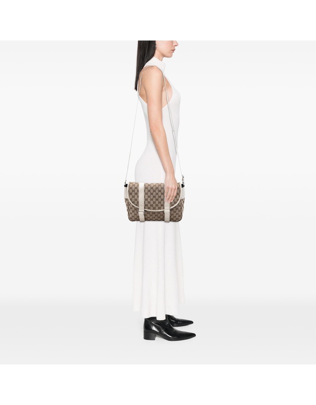 Pre-Loved by Azura Reborn - Pre-Loved GG Canvas Messenger Bag