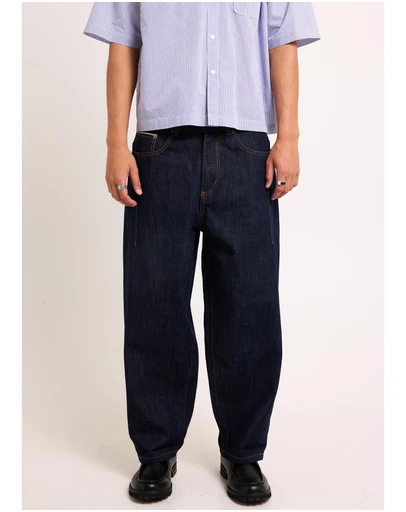 Black Noise White Rain - Raw Selvedge Denim Jeans