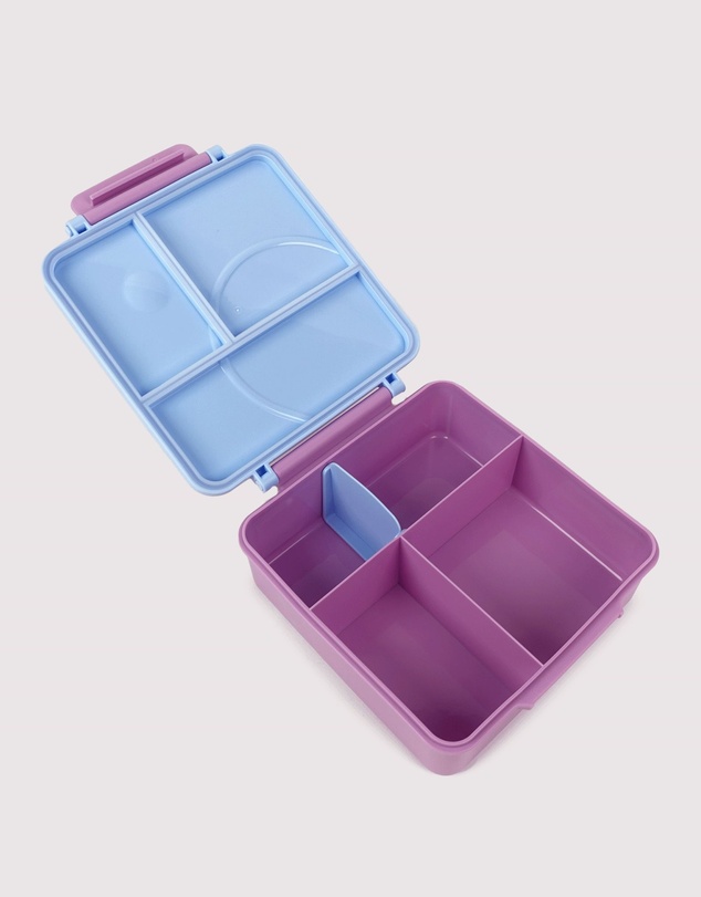 The Somewhere Co - Lilac Gingham Mini Bento Lunch Box