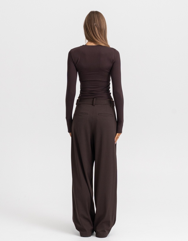 HyperLuxe The Label - Relaxed Tailored Pant